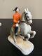 Vintage Goebel Lipizzan Dressage Horse Stallion Rider Porcelain Figurine