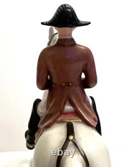 Vintage Goebel Lipizzan Dressage Horse Stallion Rider Porcelain Figurine GF 137