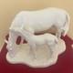 Vintage Goetz Bisque Porcelain Horse And Foal Figurine. Signed. Mint Condition