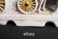 Vintage Grafenthal Porcelain Horse & Carriage with Couple Germany