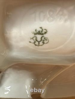 Vintage H S Unterweissbach German Porcelain Horse Grazing
