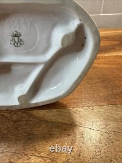 Vintage H S Unterweissbach German Porcelain Horse Grazing