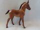Vintage Hagen Renaker Dw 4.5 Roughneck Morgan Chestnut Colt Horse Figurine