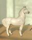 Vintage Hagen Renaker Maureen Love White Arabian Stallion #707 Porcelain Figure