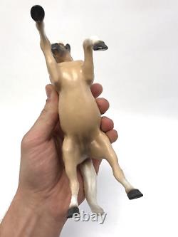 Vintage Hagen Renaker Palamino Stallion Horse Figurine King Cortez 8 1/8