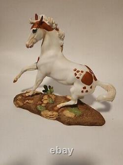 Vintage Horse Figurine San Domingo Franklin Mint by Pamela Du Boulay Sculpture