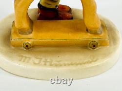 Vintage Hummel 4.25 Figurine Prayer Before Battle Boy withToy Horse (1950-1955)