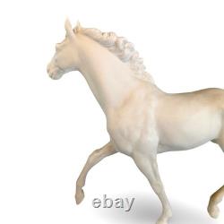 Vintage Hutschenreuther Carl Werner Bisque Porcelain Galloping Horse Figurine 9