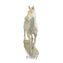 Vintage Hutschenreuther Carl Werner Bisque Porcelain Galloping Horse Figurine 9