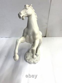 Vintage Hutschenreuther Germany Porcelain Rearing Horse Figurine 8519 Granget