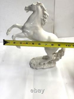 Vintage Hutschenreuther Germany Porcelain Rearing Horse Figurine 8519 Granget