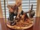 Vintage Italian Made Porcelain Capodimonte Replica Veterinarian With Horse