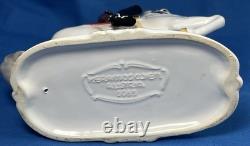 Vintage KERAMOS WIEN LIPIZZANER Horse Rider 8 Porcelain Figurine Vienna Austria