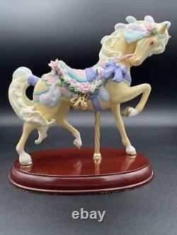 Vintage LENOX Handcrafted Porcelain Circus Carousel Horse 1989, Collectible