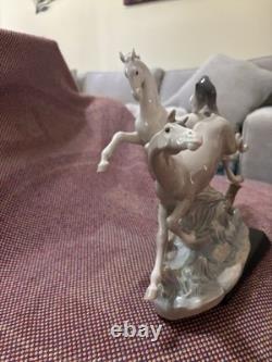 Vintage LLADRO Running Horse Porcelain Figurine NO BOX MINT CONDITION