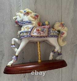 Vintage Lenox Porcelain Limited Edition Happy Birthday Carousel Horse 2001