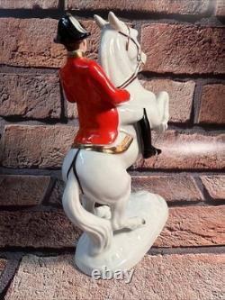 Vintage Lipizzaner Horse 400 Fahre Hofreitschule Wien Soldier Figure