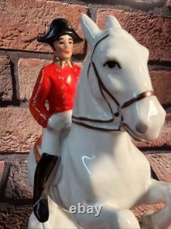 Vintage Lipizzaner Horse 400 Fahre Hofreitschule Wien Soldier Figure