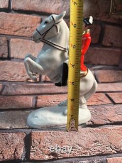 Vintage Lipizzaner Horse 400 Fahre Hofreitschule Wien Soldier Figure
