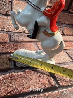 Vintage Lipizzaner Horse 400 Fahre Hofreitschule Wien Soldier Figure
