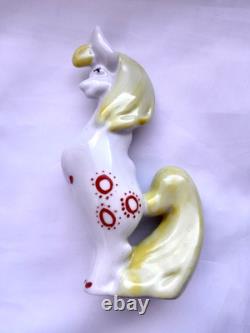 Vintage. Little Humpbacked Horse. Wonder Horse. Porcelain figurine. USSR