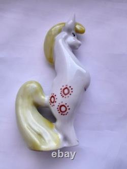 Vintage. Little Humpbacked Horse. Wonder Horse. Porcelain figurine. USSR