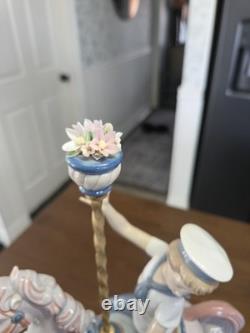 Vintage Lladro Boy On Carousel Horse #1470, Retired, Orig Box, Perfect