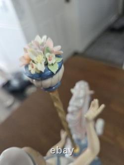 Vintage Lladro Boy On Carousel Horse #1470, Retired, Orig Box, Perfect