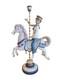 Vintage Lladro Boy On Carousel Horse #1470 Retired