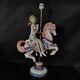 Vintage Lladro Retired Girl On A Carrousel Horse By Jose Puche