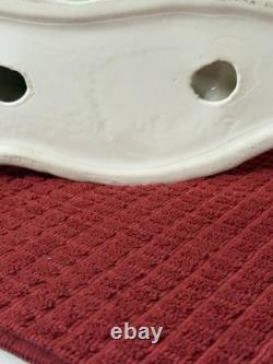 Vintage Maureen Love Ceramic Horse StatueWhite Pearl IridescentBEAUTIFUL