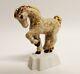 Vintage Mini Horse Porcelain Figurine Golden Hand Painted By Sysert Ussr 2007