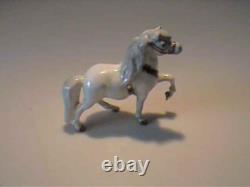 Vintage Miniature Hagen Renaker Circus Horse With Red Harness