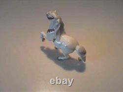 Vintage Miniature Hagen Renaker Circus Horse With Red Harness