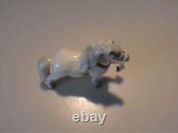Vintage Miniature Hagen Renaker Circus Horse With Red Harness