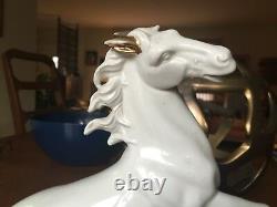 Vintage Moriyama Japan Porcelain Horse Figurine Atlantic City