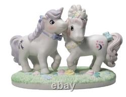 Vintage My Little Pony Wedding Prance Porcelain Figurine Rare 1985 Hasbro