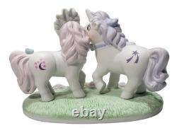 Vintage My Little Pony Wedding Prance Porcelain Figurine Rare 1985 Hasbro
