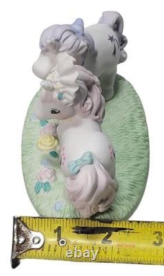 Vintage My Little Pony Wedding Prance Porcelain Figurine Rare 1985 Hasbro