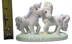 Vintage My Little Pony Wedding Prance Porcelain Figurine Rare 1985 Hasbro