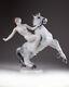 Vintage Original Porcelain Figurine Rosenthal Lady Godiva On Horseback 25 Cm