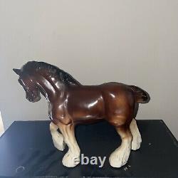 Vintage Porcelain Animal Staue Horse From The Early 19 Centry Great Condition