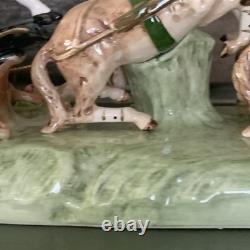 Vintage Porcelain CAPODIMONTE ITALY Cinderella Horse Drawn Carriage 14