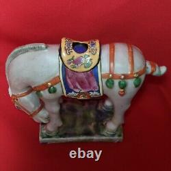 Vintage Porcelain Horse Figurine Signed Chinese Statues