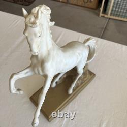 Vintage Porcelain Horse Statue