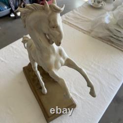 Vintage Porcelain Horse Statue