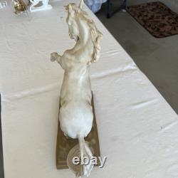 Vintage Porcelain Horse Statue