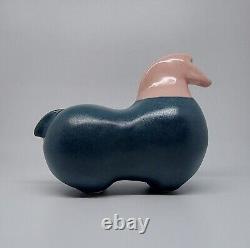 Vintage Rodolfo Padilla Chubby Horse Sculpture Figurine Art Pottery Mexico