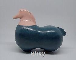 Vintage Rodolfo Padilla Chubby Horse Sculpture Figurine Art Pottery Mexico