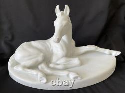 Vintage Rosenthal Furstenberg Horse Foal by Albert Hinrich Hussmann Germany
